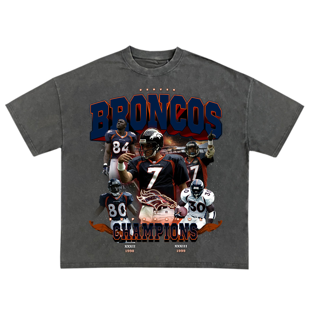 Back To Back Broncos Tee