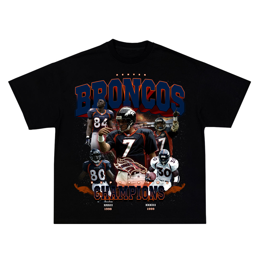 Back To Back Broncos Tee