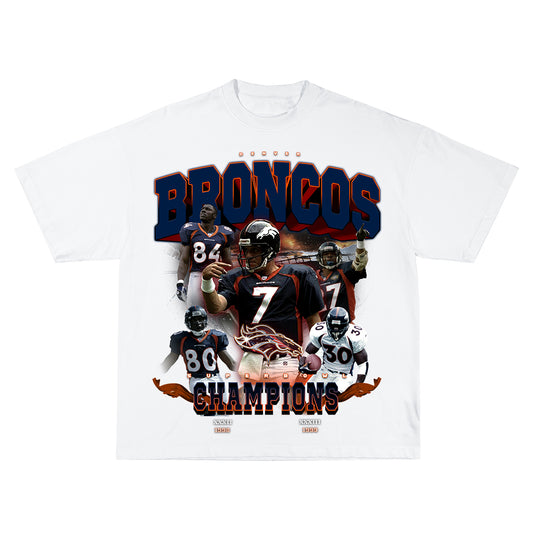 Back To Back Broncos Tee